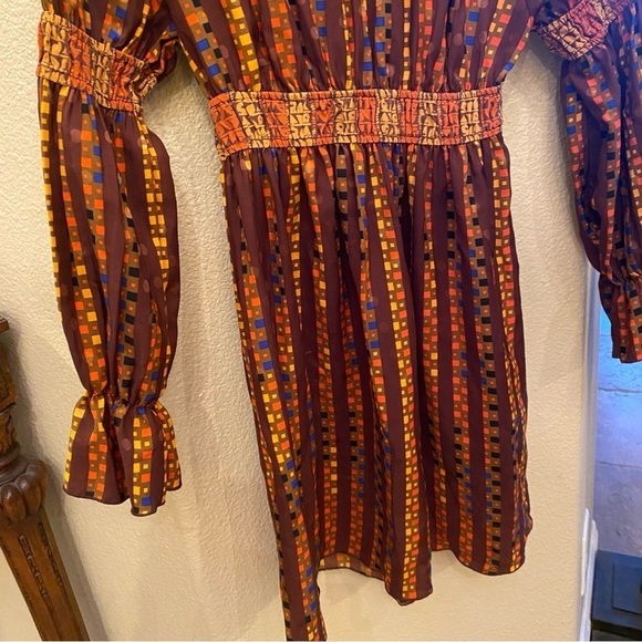 ANNA SUI x Target Perfect Fall Peasant Boho Limited Edition Dress Size XS - Picture 3 of 9